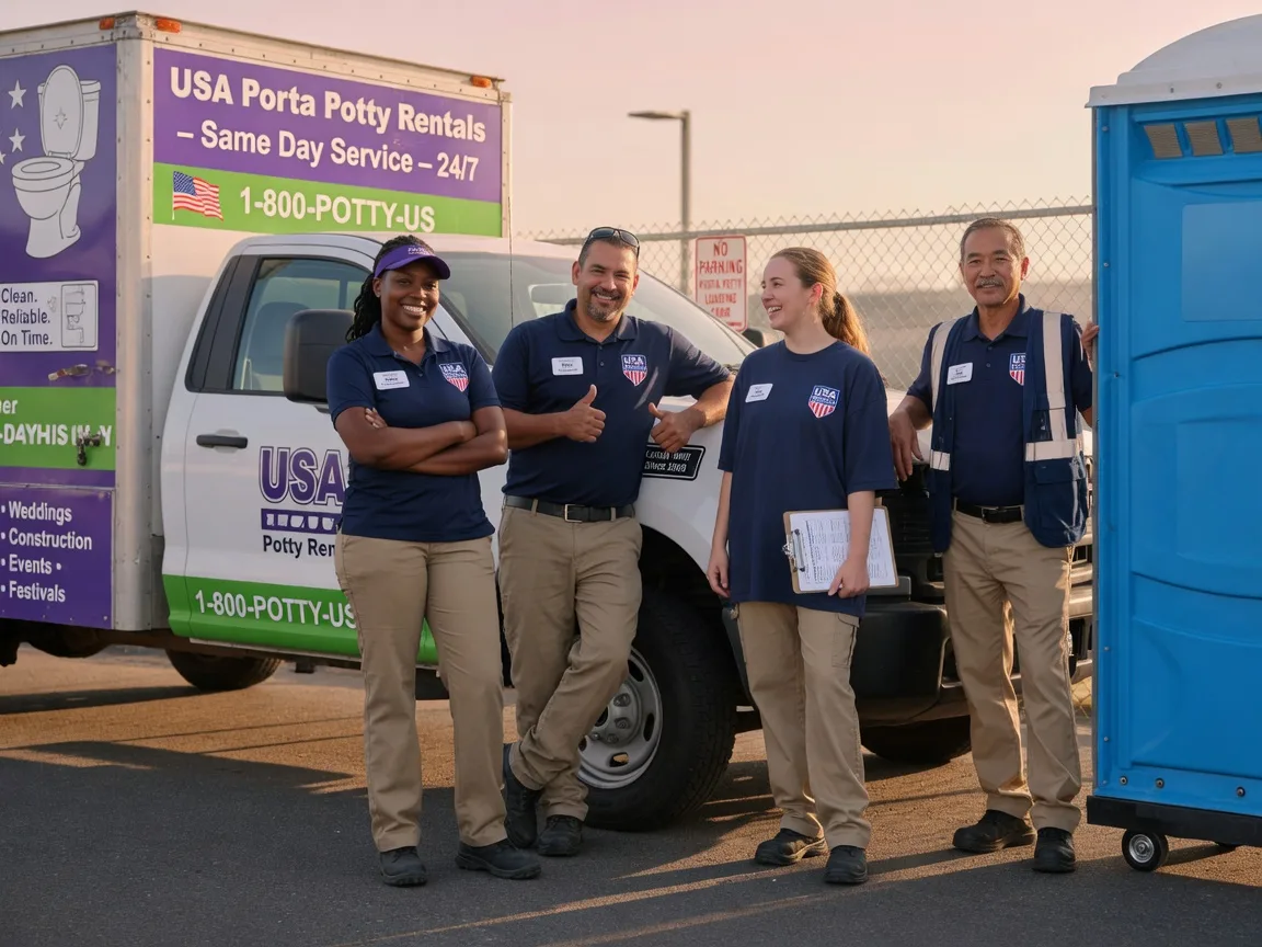 Porta Potty Rental company in Alma, AR